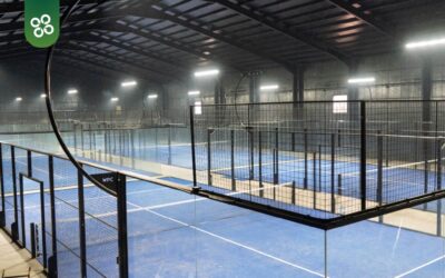 Padel: Autoridades municipales recorrieron los trabajos del nuevo complejo deportivo en Trenque Lauquen