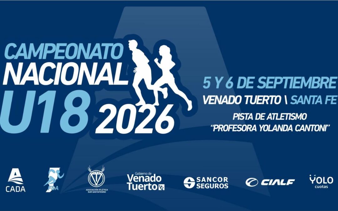 Atletismo: Calendario confirmado y actualizado de lo que resta del año, por la CADA