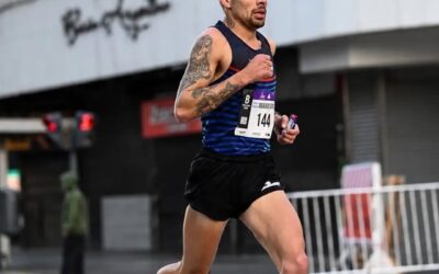 Atletismo: El atleta Maximiliano Muñoz batió el record provincial pampeano de 21 kms en Buenos Aires