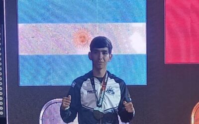 Tomás «El Misil» Martini se consagró subcampeón en el Sudamericano de Kickboxing en Chile