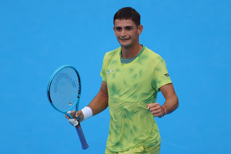 Tenis: El nuevejuliense Mariano Navone eliminó nada menos que a Novak