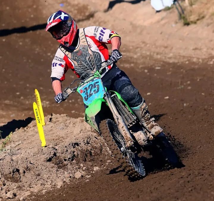 Motocross: Ricardo Saragueta volvió al podio nacional en Catamarca, fue segundo en la general MX3 D