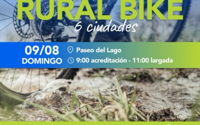 RURAL BIKE: Fecha del seis ciudades este domingo 9 en Salliqueló