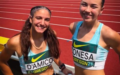 Atletismo: Las velocistas argentinas D´Amico y Conesa debutaron en el Mundial de pista U20 en Oregón (EU).