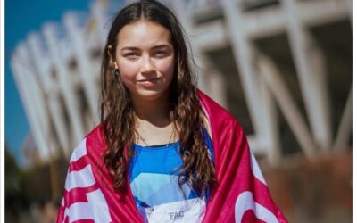 Atletismo: La sureña Olivia Conesa estableció nuevo récord argentino U18 en los 100 metros llanos