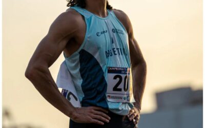 Atletismo: El atleta Martín Saavedra logro otra destacada marca en la prueba de salto en largo en el Cenard