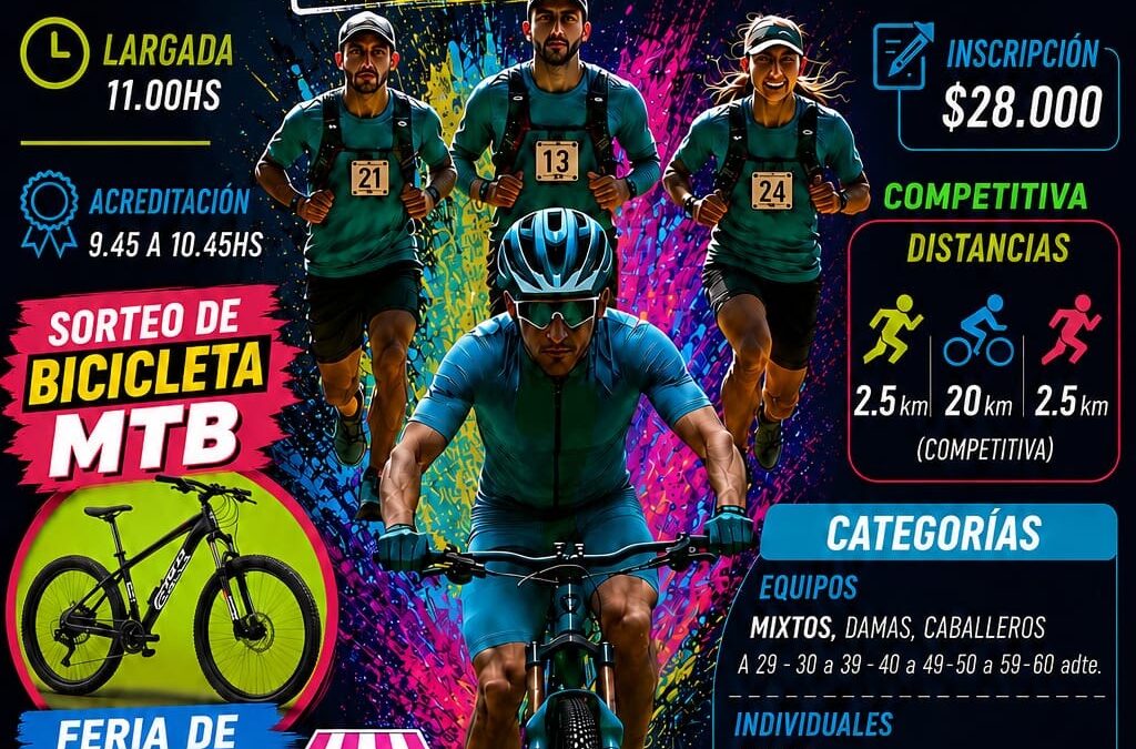 ESTE DOMINGO DUATLÓN ANIVERSARIO BERUTI 2026