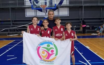 Básquetbol: Un equipo modalidad 3 x 3 del cef Nro 18 Hue Cumelén clasificó a la final provincial de la juegos JEBO