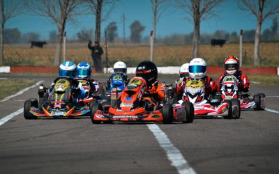 Karting del Oeste: En la segunda del Clausura, Justo Fernández y Valentín Lujan entre los ganadores de finales