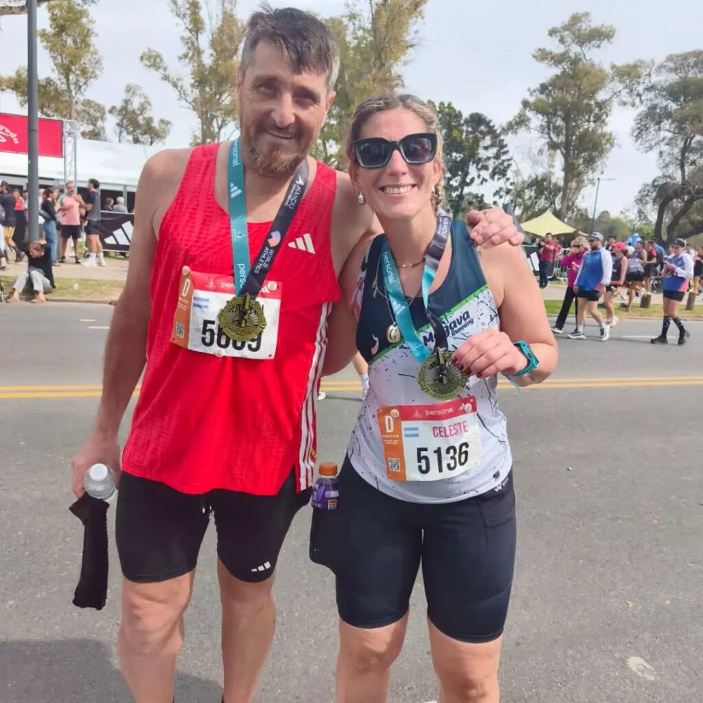 Martin Lamaison y Celeste Armano