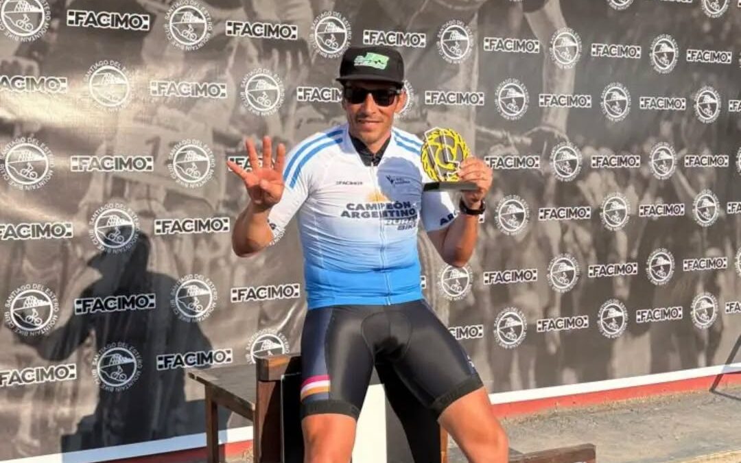 Pampeanos Pansa, Peón y Julián Barrientos, y el casarense Jorge Roldan campeones argentinos de Rural Bike en Termas