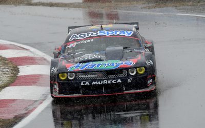 TC PISTA: Santiago Biagi domino práctica inicial, Felipe Bernasconi fue quinto. Y los paro la nieve