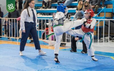 Taekwondo: El intendente Francisco Recoulat inauguró la Copa 150 Aniversario de Trenque Lauquen de WT en el Polideportivo