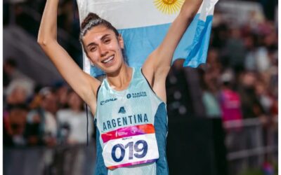 Atletismo: Una excepcional Micaela Levaggi brilló en los Suramericanos, la bonaerense logro doble medallas de oro en 1.500 y 5.000 metros llanos