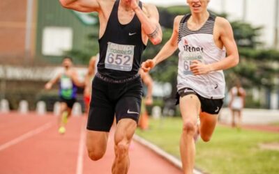 Atletismo: El fondista treslomense Marcos Perna Pérez debutó el sábado en la prueba de los 800 metros en pista