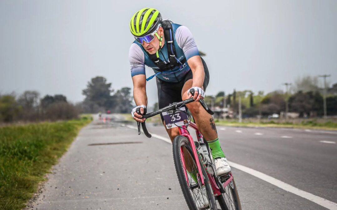 CICLISMO: Rodrigo Nuñez finalizó segundo en su categoría en el Campeonato Provincial Gravel, fecha en Carmen de Areco