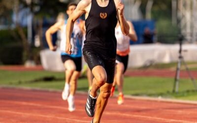Atletismo: El suipachense Elian Larregina logró mejor marca  en pista en el país en los 400 metros llanos