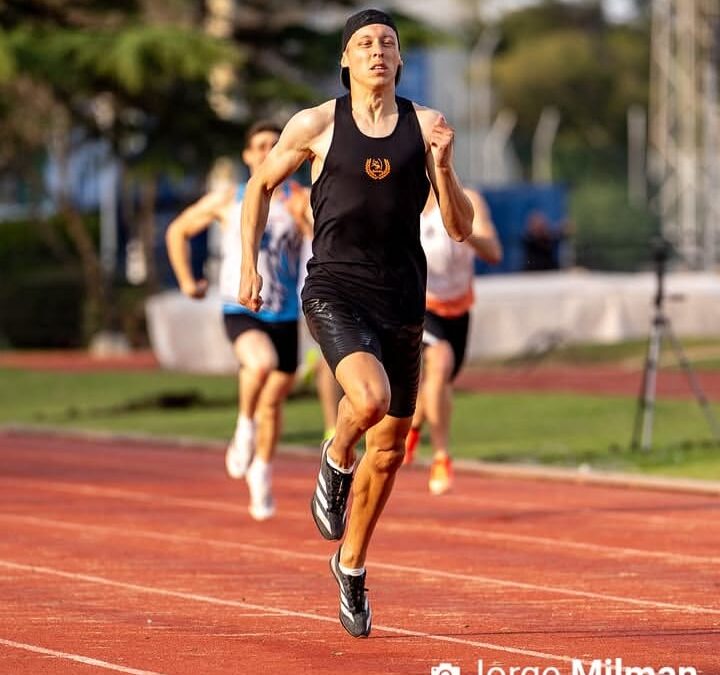 Atletismo: El suipachense Elian Larregina logró mejor marca  en pista en el país en los 400 metros llanos