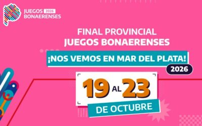 JUEGOS BONAERENSES 2026 CRONOGRAMA MARTES 20/10